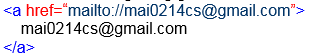 Liên kết đến ứng dụng gửi email